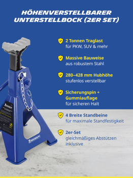 MICHELIN Unterstellbock 2000 KG
