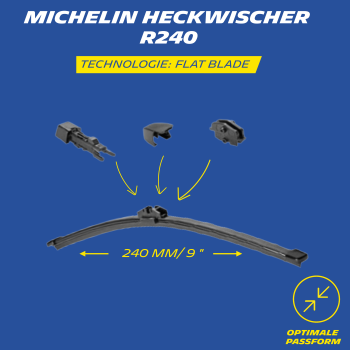 MICHELIN Heckwischer R240