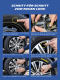 MICHELIN Radzierblenden 38,1 cm / 15 Zoll (schwarz mit Chromring) MX-FB