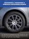 MICHELIN Radzierblenden 38,1 cm / 16 Zoll (zweifarbig: schwarz / silbern) MX-LBS