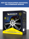 MICHELIN Radzierblenden 38,1 cm / 16 Zoll (zweifarbig: schwarz / silbern) MX-LBS