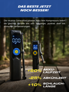 MICHELIN Air Power Mini 2 Akku-Mini-Kompressor 10 Bar