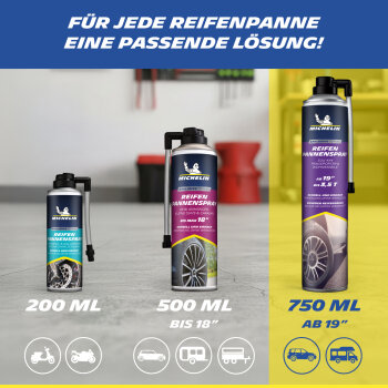 MICHELIN Reifenpannenspray 750 ml