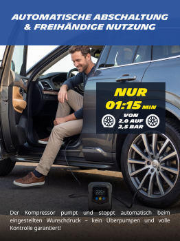MICHELIN Air Power Easy 12V Mini-Kompressor