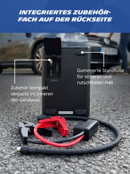 MICHELIN Air Power Max Hybrid Akku-Kompressor mit Jump Starter & Powerbank
