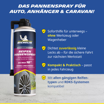 MICHELIN Reifenpannen-Spray 500 ml