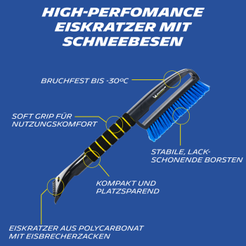 MICHELIN Schneebesen / Eiskratzer