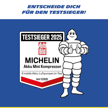 MICHELIN Air Power Mini 1 Akku-Mini-Kompressor 10 Bar