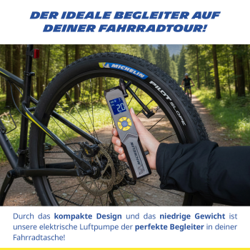 MICHELIN Air Power Mini 1 Akku-Mini-Kompressor 10 Bar