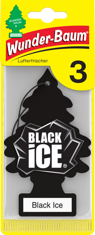 Wunder-Baum Black Ice 3er Karte