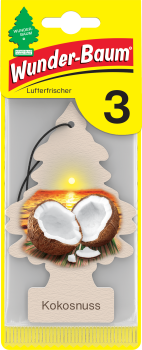 Wunder-Baum Kokosnuss 3er Karte