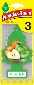 Wunder-Baum Grüner Apfel 3er Karte