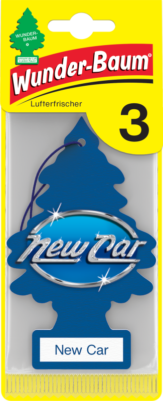 Wunder-Baum New Car 3er Karte