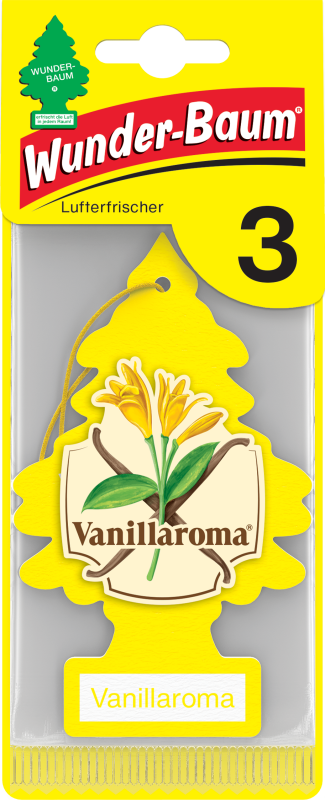 Wunder-Baum Vanillaroma 3er Karte