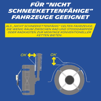 MICHELIN Fast Grip- Front Schneeketten 80