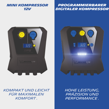 MICHELIN 12V Kompressor programmierbar